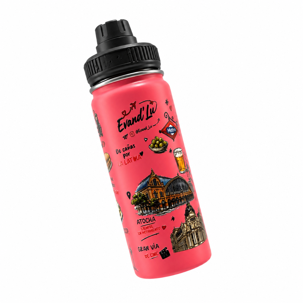 Botella Térmica Madrid 550ml – Regalos Únicos y Exclusivos