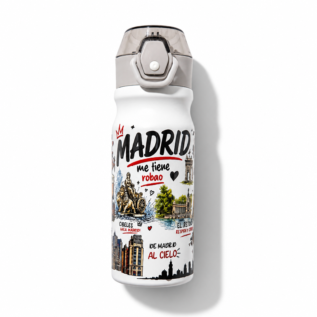 Botella Térmica Madrid - Me Tiene Robao