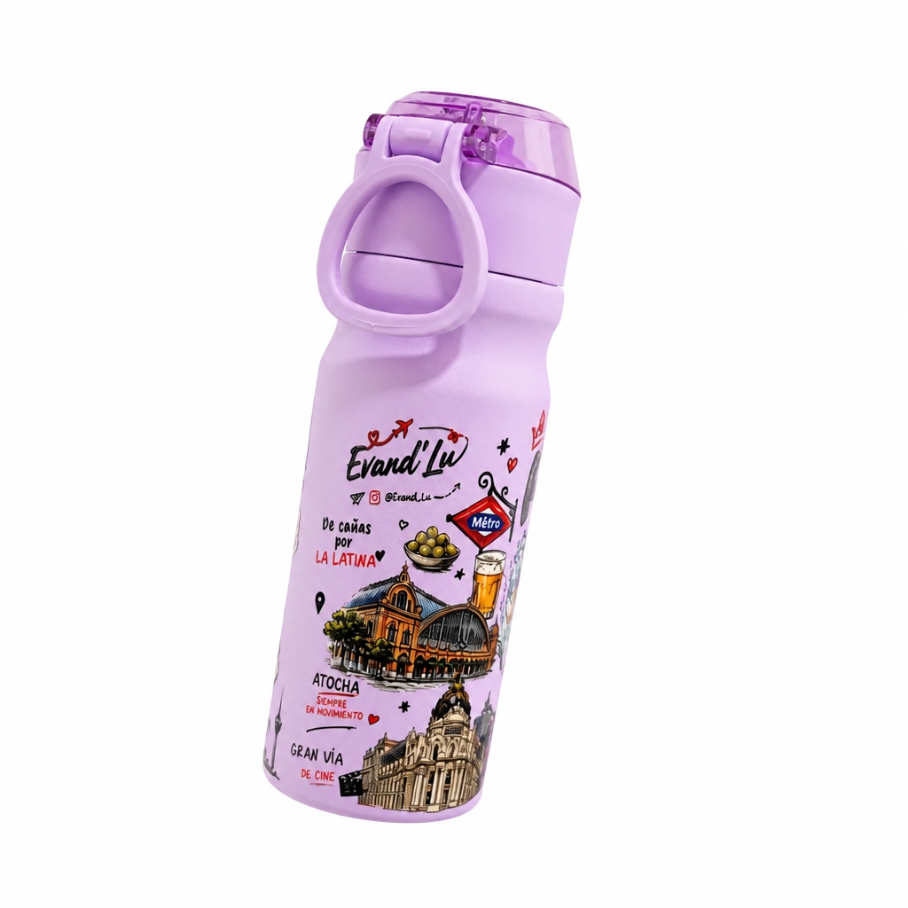 Botella Térmica Diseño Madrid 500ml – Regalos Únicos y Exclusivos