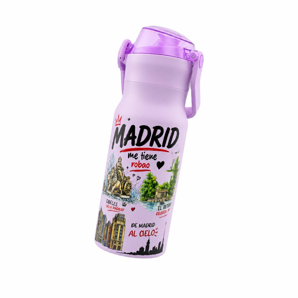 Botella Térmica Diseño Madrid 500ml – Regalos Únicos y Exclusivos