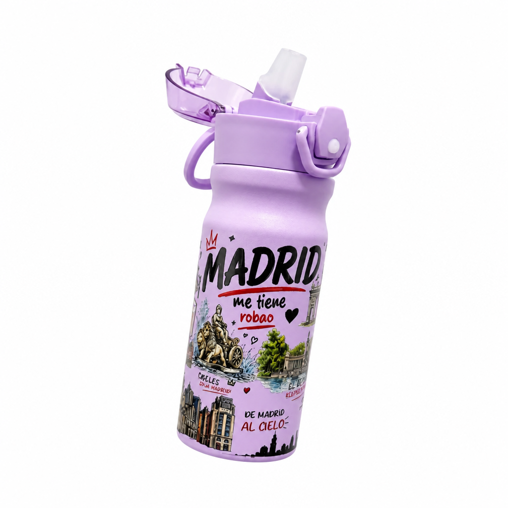 Botella Térmica Diseño Madrid 500ml – Regalos Únicos y Exclusivos