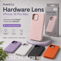 Funda Hardware Lens para iphone 16 Pro Max con, MagSafe| Evand'Lu