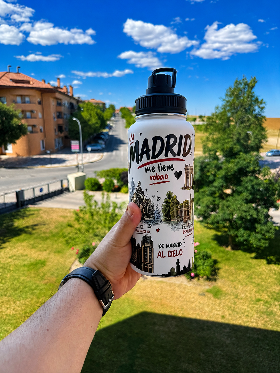 MADRID REGALOS BOTELLA  1000ml