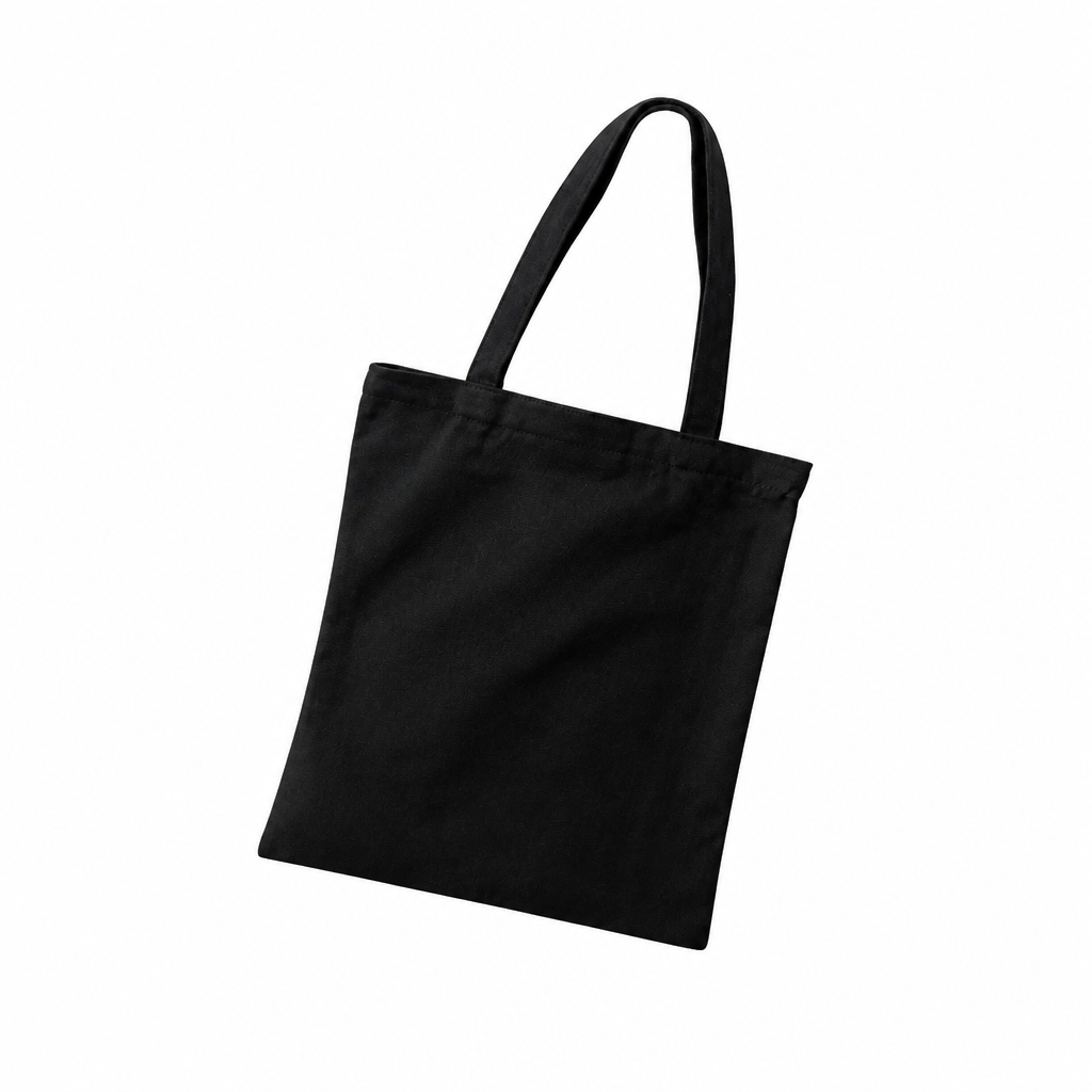 Tote Bag Negro con Cremallera – Evand'Lu